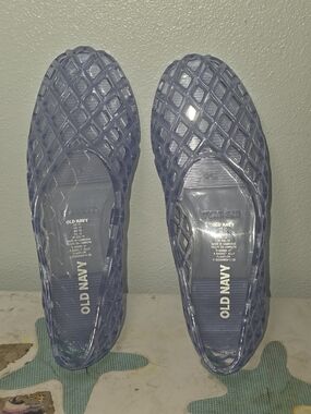 Old Navy Girls Jelly Ballet Flats Size 1Y